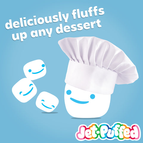 Jet Puffed Vanilla Marshmallow, 3 Ounce -- 6 per case.