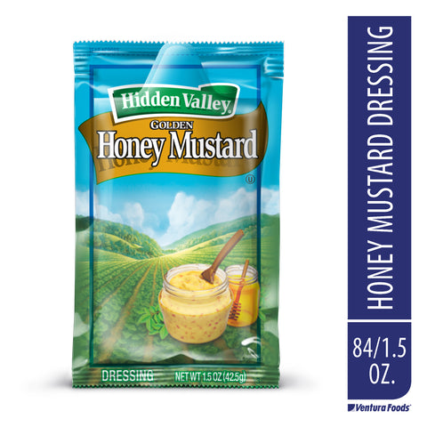 Hidden Valley® DRESSING GOLDEN HONEY MUSTARD SINGLE SERVE PACKET