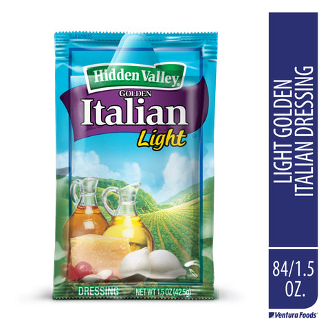 Dressing Italian Golden Light Single Serve Packet