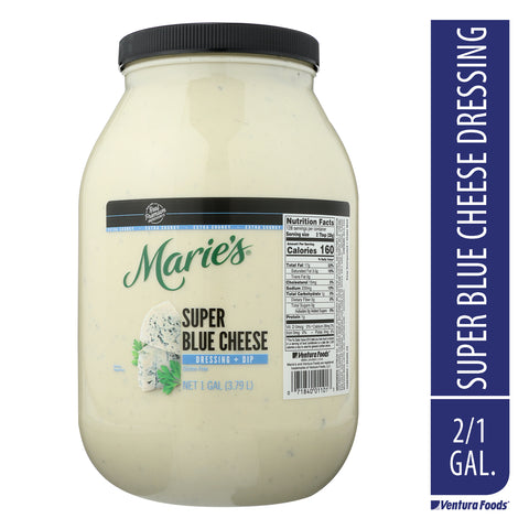 Marie's Premium Super Blue Cheese Dressing, 1 gallon -- 2 per case