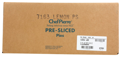 Pie Lemon Meringue Traditional