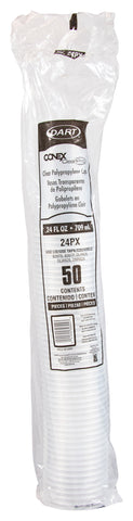 Cup Plastic Cold Clear Pp 24 Oz