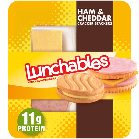 Oscar Mayer LUNCHABLE HAM/CHEDDAR CHEESE CRACKER