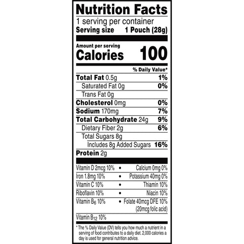 Cereal Froot Loops® Reduced Sugar Sweetened Multi-grain Bowl Pak