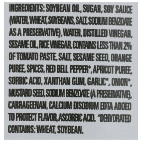 Dressing Oriental Sesame