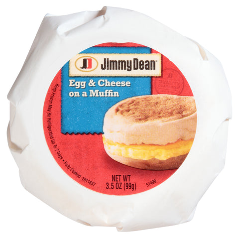 Jimmy Dean SANDWICH EGG & CHEESE MUFFIN 10000051499