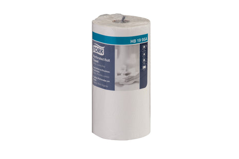 Towel Roll Kitchen White Perforated 9x11