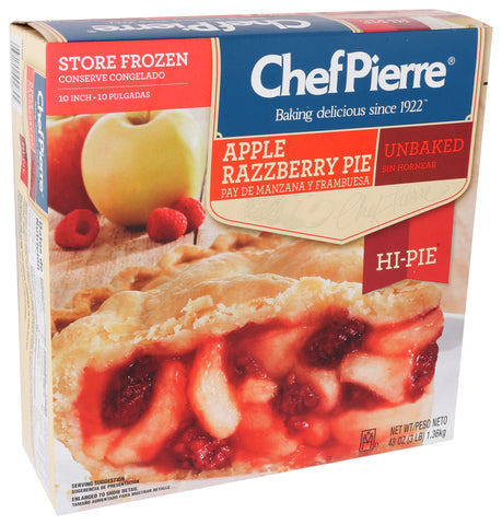 Pie Fruit Apple Razzberry Mixed Hi Unbaked 10