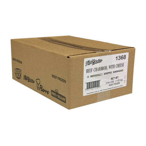 Fast Choice® SANDWICH BEEF CHARBROIL WITH CHEESE IW 10000001368