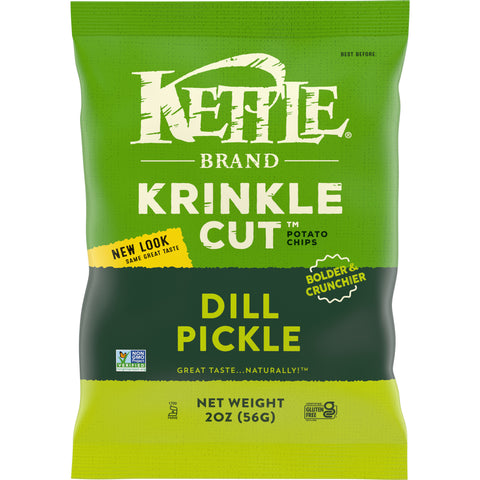 Kettle Foods KETTLE CHIP THICK CUT DILL PCKLE6/2 Z