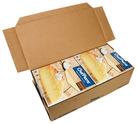 Pie Coconut Custard Open Face Unbaked 10