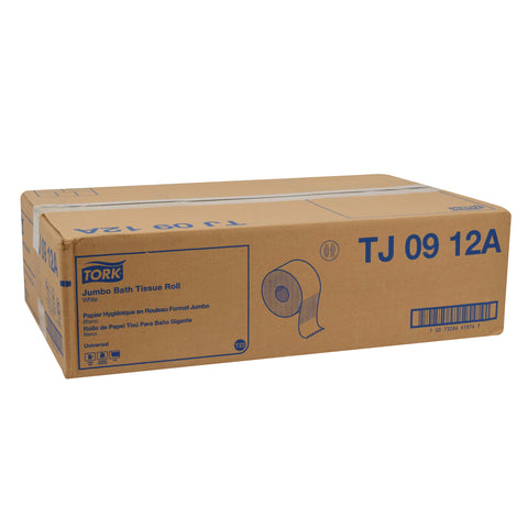 Tissue Bath Jumbo Roll White 1 Ply