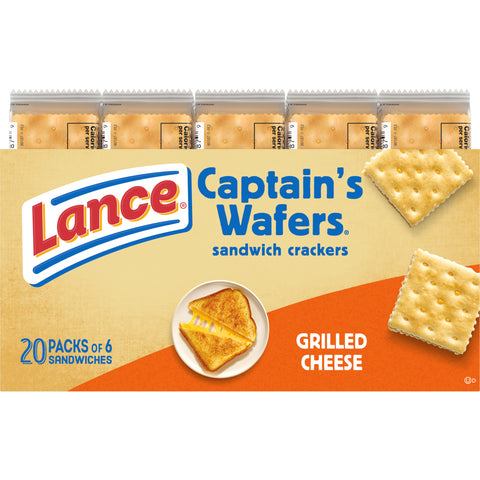 Cracker Cheese Wafer 20/6 Ct