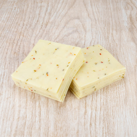 Schreiber CHEESE PEPPER JACK INTERLEAF SLICED .75 OZ