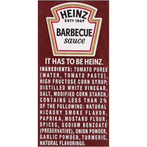 Sauce Barbecue Single Serve Packet 533800/78000729