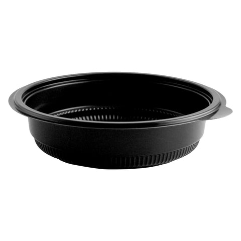 Anchor Packaging BOWL PLASTIC ROUND BLACK 28 OZ 7.25