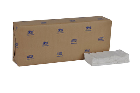 Napkin Dinner 15x16.25 White 2-ply 1/8 Fold