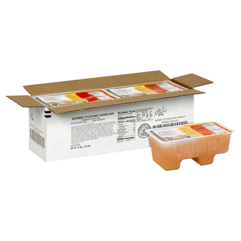 Chef Francisco Cheesy Chicken Tortilla Soup, 4 Pound Tub -- 4 per case