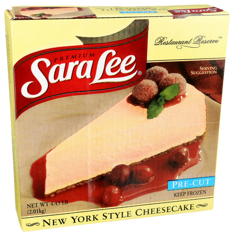 Sara Lee Frozen CHEESECAKE NY STYLE 16 CUT 10
