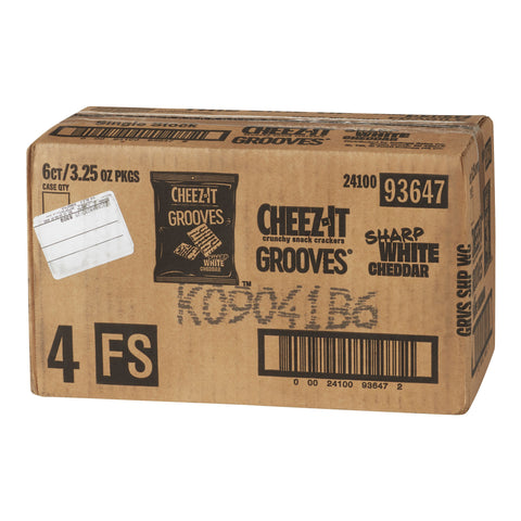 Cracker Grooves Sharp White Cheddar