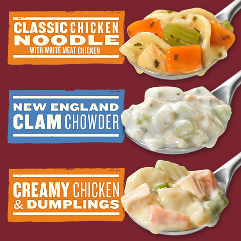 CHUNKY New England Clam Chowder - 18.8 oz. easy open can, 12 per case