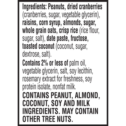 Kelloggs Special K Cranberry Almond Cereal Chewy Nut Bar, 1.16 Ounce -- 72 per case.