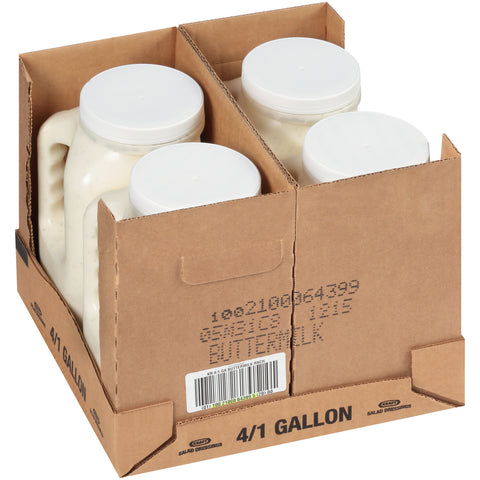 Kraft Dressing Buttermilk Ranch, 1 Gallon -- 4 Case
