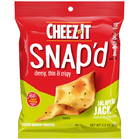 Kelloggs Cheez It Jalapeno Jack Cracker, 2.2 Ounce -- 6 per case