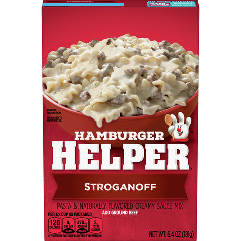 Hamburger Helper Stroganoff, 6.4 Ounce -- 12 per case.
