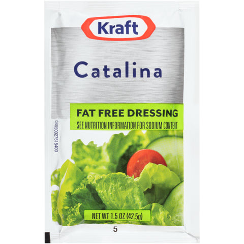 Kraft DRESSING FRENCH CATALINA FAT FREE SINGLE SERVE POUCH