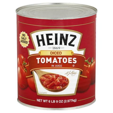 Tomatoes Diced No Salt Added