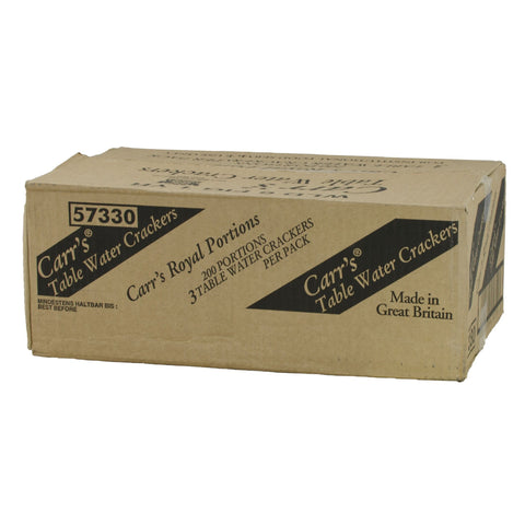 Cracker Keebler Carrs Royal Portion Table Water 200 Case 3 Count