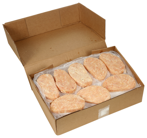 Advance Food Break Away Chicken Breast, 5 Ounce -- 38 per case.