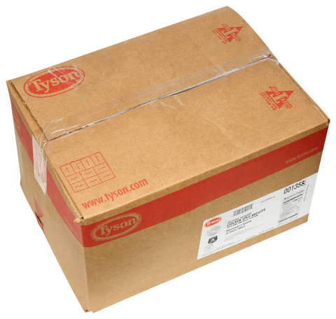 Tyson Individual Quick Frozen Halves Chicken Breast, 8.2 Ounce -- 36 per case.
