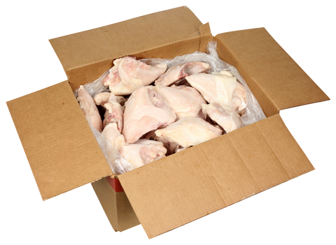 Tyson Individual Quick Frozen Halves Chicken Breast, 8.2 Ounce -- 36 per case.