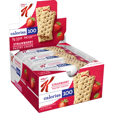 Special K Strawberry Fruit Crisp Bar, 0.88 Ounce -- 81 per case.