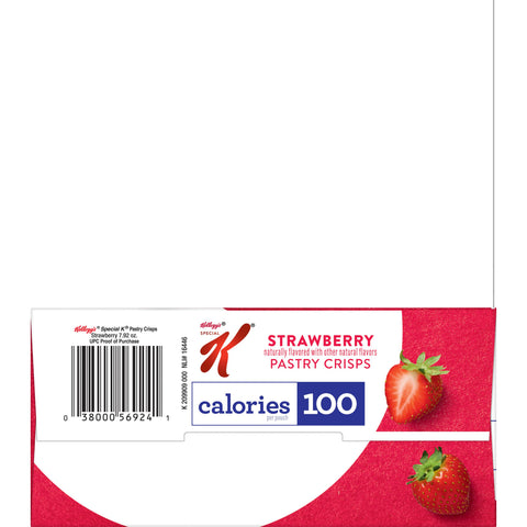 Special K Strawberry Fruit Crisp Bar, 0.88 Ounce -- 81 per case.