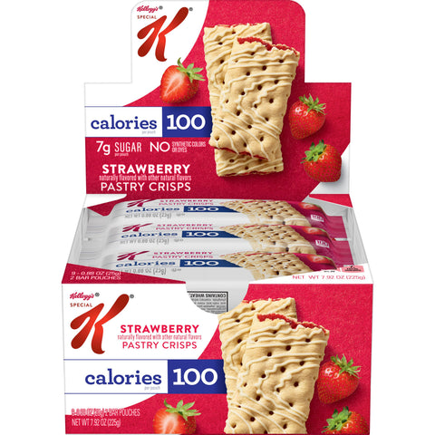 Special K Strawberry Fruit Crisp Bar, 0.88 Ounce -- 81 per case.