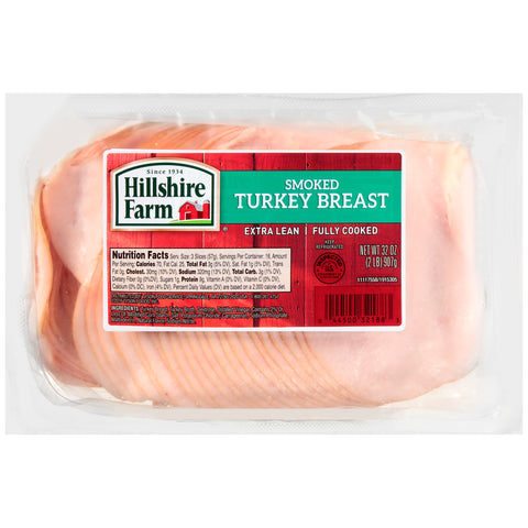 Hillshire Farm® TURKEY BREAST SMOKED SLICED .67 OZ 10321880414