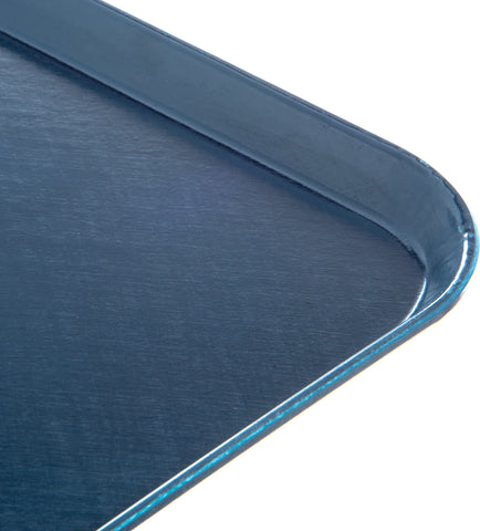 Tray Flat Serving Fiberglass Midnight Blue 15x20