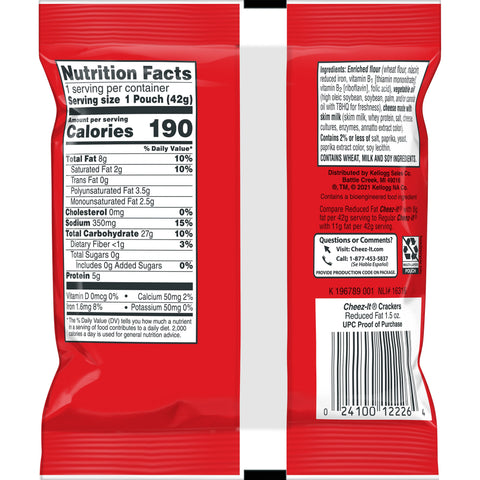 Cracker Cheez-it® Reduced Fat