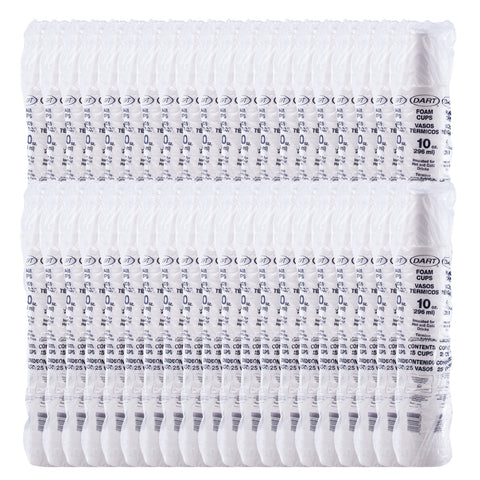 Cup Foam White 10 Oz