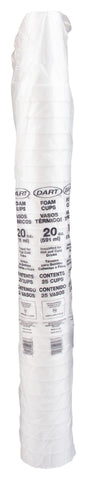 Cup Foam White 20 Oz