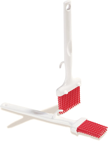 Brush Pastry Silicone W/ Hook Red 3