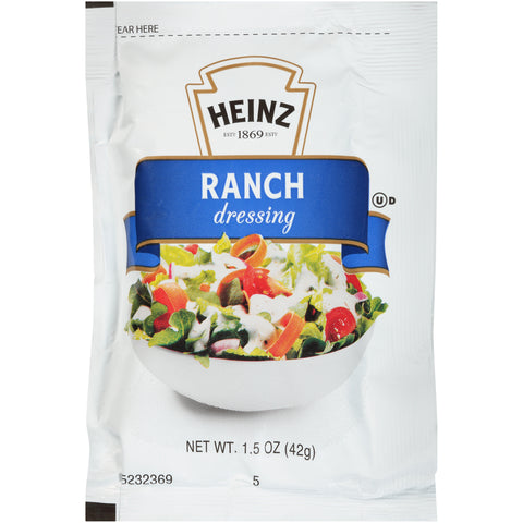 Heinz® DRESSING RANCH SINGLE SERVE PACKET 750500/78000834