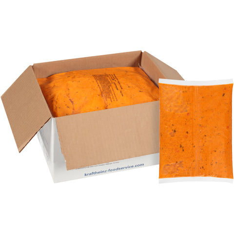 Chef Francisco Roasted Red Pepper and Gouda Soup, 4 Pound -- 4 per case