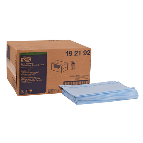 Wiper Towel Antimicrobial Foodservice Cloth Blue 1-ply 13x24