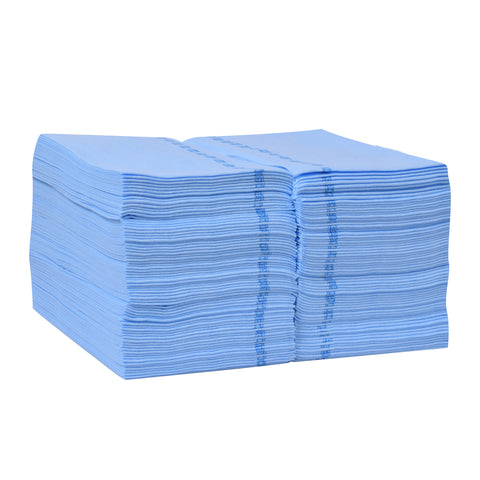 Wiper Towel Antimicrobial Foodservice Cloth Blue 1-ply 13x24