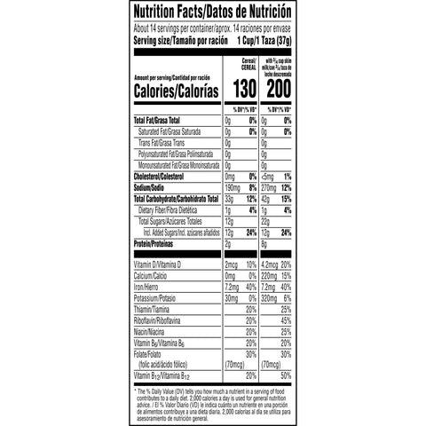 Kelloggs Frosted Flakes Corn Cereal, 19.2 Ounce -- 12 per case.