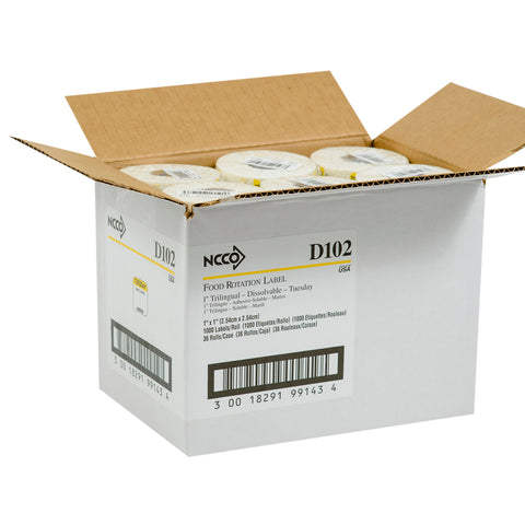 National Checking LABEL TUES 1X1 DISSOLVE-A-WAY